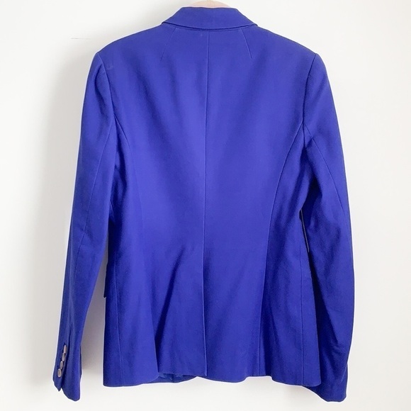 J.Crew Royal Blue Blazer 4 Cotton - Picture 8 of 12